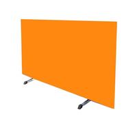 HIFRQVVC Foldable Table Tennis Court Fence Surround Baffles Table Tennis Baffles Court Barrier Privacy Screen Stainless Steel Multicolor Pack Of 1-10(Orange,8PCS)
