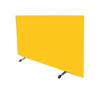 HIFRQVVC Foldable Table Tennis Court Fence Surround Baffles Table Tennis Baffles Court Barrier Privacy Screen Stainless Steel Multicolor Pack Of 1-10(Yellow,6PCS)