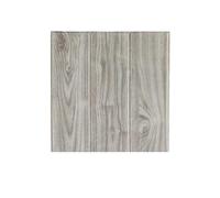 HIFRQVVC Peel and Stick Wall Tiles Wood DIY Peel and Stick 3D Wall Tiles 35x35cm Waterproof Multicolor Pack of 5 Or 10(Grey Oak,10pcs 35X35cm)