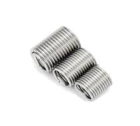 HIFRQVVC Stainless Steel Thread Repair Insert, Helicoil 304 Stainless Steel Wire Thread Repair Inserts M2-M16 1D-3D Hardware Repair Tool(2.5D,M3x0.5mm 50pcs)