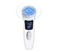 HIFU Facial Machine Wrinkles Remove 4 in 1 Wireless Face Massager High Intensity Focused Ultrasonic Face Machine RF EMS Skin Tightening Rejuvenation Antiaging Lifting Beauty Machine for Eye Chin Neck