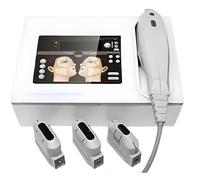 Hifu Skin Tightening Machine HIFU with 3/5 Cartridges Intensity Oriented Ultrasound Hifu Facial Anti-Aging Treatment for Face and Body 5Heads(3heads)