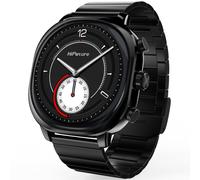 HiFuture AIX HF-070 - Man - 46 mm - Smartwatch - Quartz with charger - Gorilla Glass Black 22 mm