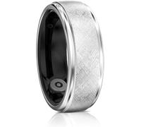 HiFuture Future Ring2 Smart Ring for Women Men | Smart Wearable Ring Designed for Everyday Use with 10 Day Battery Life - Comfortable Fit (Silver, 12)