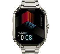 HiFuture Ultra3 Pro Silver HF-099 - Man - 47 mm - Smartwatch - Quartz with charger - Gorilla Glass Silver 22 mm