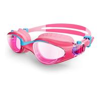 HIGAHY Kids Swimming Goggles - Adjustable Anti Fog Swimming Goggles Kids 6-14 years, UV Resist Junior Swim Goggles, Wide Clear Vision and Anti-Leak for Boys Girls