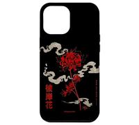 Higanbana or Red Spider Lily in 90s Harajuku Aesthetic Style Case for iPhone 12 Pro Max