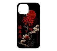 Higanbana or Red Spider Lily in 90s Harajuku Aesthetic Style Case for iPhone 15