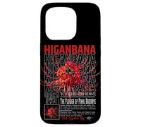 Higanbana or Red Spider Lily in Grunge Anime Aesthetic Case for iPhone 15 Pro