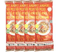 Higashimaru Samurai Vegan Ramen, 4 Pack, 220 g, Vegan, MSG Free, No Animal Substances, 8 MealsBy Winebuyers