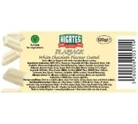 Higates Flapjacks White chocolate flavour coated 30 x 120g Delicious Tasty And Twisty Treat,For Christmas,Birthday,Easter Gift