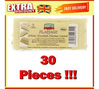 Higates Flapjacks: White Chocolate Flavour Coated (Case of 30)
