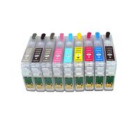 HIGGEL Printer accessories T0961-T0969 Refill Ink Cartridge For Compatible with Epson Stylus photo R2880 Printer with Auto Reset Chip
