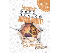 Higgins' Word Search - Bloom & Bramble Edition: 100 Wordsearch Puzzles based on Wildflowers and Meadow Flora, Jumbo Print Brain Games for Adults, Senior Memory Care and Relaxing Nature Activity Book