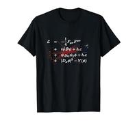 Higgs Boson Lagrangian Theoretical Physics Standard Model T-Shirt, Men, Black, 3X-Large