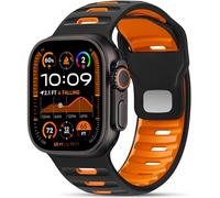 Higgs Sport Strap Compatible with Apple Watch Ultra 3 2 Straps 49mm 46mm 45mm 44mm 42mm for Men, Silicone Adjustable Wrist Band for iWatch Series 11 10 9 SE 8 7 6 5 4 3 2 1