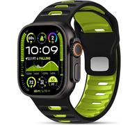 Higgs Sport Strap Compatible with Apple Watch Ultra 3 2 Straps 49mm 46mm 45mm 44mm 42mm for Men, Silicone Adjustable Wrist Band for iWatch Series 11 10 9 SE 8 7 6 5 4 3 2 1