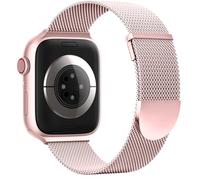 Higgs Strap Compatible with Apple Watch Straps 42mm 46mm 45mm 44mm 41mm 40mm 38mm 49mm for Women Men, Dual Magnetic Adjustable Metal Band for iWatch Series 11 10 9 8 7 6 5 4 SE Ultra 3 2 1