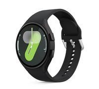 Higgs Strap Compatible with Samsung Galaxy Watch 7 6 5 4 Strap 40mm 44mm Women Men, Soft Silicone Sport Band for Galaxy Watch 6 Classic / 5 Pro / 4 Classic/FE, No Gap Strap for Galaxy Watch
