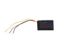 High 5 Digit Meter 0.0000-3.0000A Ammeter Digital Display Ammeter 0.36 Inch Red LED Disp Voltmeter Tester Current Meter Multimeter Multi Voltage Motorcycle Load Discharge