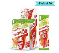 High 5 Energy Gel Citrus - Pack of 20 (40g each)