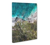 High Above Asturias In Spain Canvas Print | Gallery Wrapped 30mm Frame Wall Art | 24x16 inches | Ready to Hang | Modern Picture | Living Room Bedroom Lounge Office