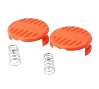 High Abs Spool Cap Cover for Blackdecker from 385022 to Stc1820 Replacement Compatible Trimmer Housing Tool- Series String Having Glc14 Glc1823 03n Part (2 Pack)