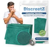 High Absorption Bad Gas Eliminators! Smell & Sound Charcoal Pads. Loud, Smelly Flatulence Solution. Gas Odor & Noise Eliminator, Absorber, Deodorizer, Neutralizer, Filter, Silencer, Anti-Gag Gift P-5
