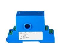 High Accuracy 10A 50A 150A Current Measurement Transducer Converter AC Hall Current Sensor 4-20mA 0-10V 0-5V RS485 Output DC24V Hole Diameter 8mm(AC0-10A input,0-10V Output)