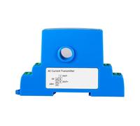 High Accuracy 10A 50A 150A Current Measurement Transducer Converter AC Hall Current Sensor 4-20mA 0-10V 0-5V RS485 Output DC24V Hole Diameter 15mm(AC0-20A input,RS485 Output)