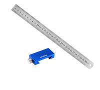 High Accuracy Aluminum Marking Gauges Tool for Carpentry Featuring Adjustable Block Easy to Use for Smooth Layout Tasks Aluminum Marking Gauges for Wood Projects