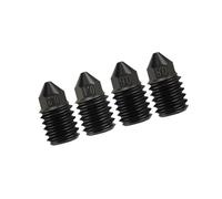 High Accuracy Attractive Mount Outlet Set with Smooth Inner Wall for /P1 Printers Strengthened Wear Resistance Tall Hardness Steel Nozzle with Against Clog Plan