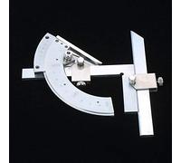 High Accuracy Carbon Steel Universal Bevel Protractor 0-320 Angle Finder Measuring Ruler Tool for Construction Carpentry