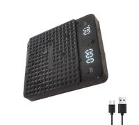 High Accuracy Coffee Drip Scale 0.1g Sensitivity With Ergonomic Not Slip Foot Designs Coffee Measuring Scale For Travel Small Pouring Over For Travel