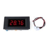 High Accuracy DC Voltmeter Digital Panel Meter with Red LED for Various Applications (DC50mV/DC100mV/DC200mV)