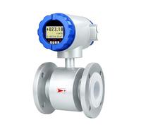 High Accuracy Electromagnetic Flow Meter Turbine Flowmeter For Measuring Milk, Water, 4-20mA, Pulse, RS485 Precise Readings(DN65)