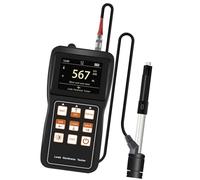 High Accuracy Hardness Meter Color Display Screen 32 1 Impacts Setting ABS Body Generic Compatibility Multiple Angles Hardness Testing Device