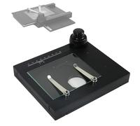 High Accuracy Manual Mobile Platform, 60mm Horizontal 55mm Vertical Stroke, Reading Accuracy 1mm, for Zoom Inspection Stereo Microscopes