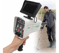 High Accuracy Metal Detector for Gold, Silver, Copper - Underground Scanner with Display, 30M Depth Detection