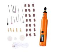 High Accuracy Miniature Electric Carving Tool Set with Digital Display 43Pieces for Craftsmen Intricate Craftwork Repair DIYer Crafting Tool