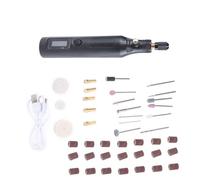 High Accuracy Miniature Electric Carving Tool Set with Digital Display 43Pieces for Craftsmen Intricate Craftwork Repair DIYer Crafting Tool