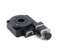 High-Accuracy Motorized Optical Rotation Stage Worm Gear Driven Electric Rotary Platform for Laboratory Industrial Research & Precision Experimental Applications