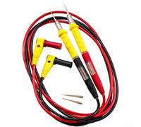 High Accuracy Multimeter Test Leads, Ultra-Pointed Gold-Plated Copper Tips, Ergonomic Non-Slip Grip, For Industrial Testing