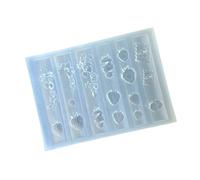 High Accuracy Nails Art Mold for Strawberry Easy to Clean and Reuse Professional Nails Art Supplies Sturdy Silicone Molds