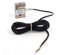High Accuracy S Type Load Cell Weight Sensor Sturdy Aluminum Alloy Structure with Connecting Cable for Digital Electronics Security Equipment Smart Home Measuring Instruments (100kg)