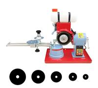 High Accuracy Saw Blade Grinder, 2850Rpm, Adjustable ±20° Wheel & 30/45° Table, Precise Scales, Durable Cast Iron Base for Stable Use