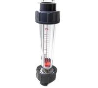 High Accuracy Short Tube Flow Measurement Compact Float Type Flowmeter for Plastic Pipes (DN25-DN65)(DN65short2-16m h)