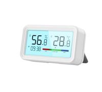 High Accuracy Temperature Humidity Monitor Real Time Data Tracking Intelligent Home Climate Detector Intelligent Climate Monitor For Home Automation