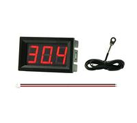 High Accuracy Thermometer -50℃-120℃ Digital Single Display 4-30V With 100cm Metal Probe For Car Room Indoor Indoor Digital For Home