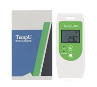 High Accuracy USB Temperature Data Logger with LCD Display 32000 Points Refrigerator Temperature Monitor